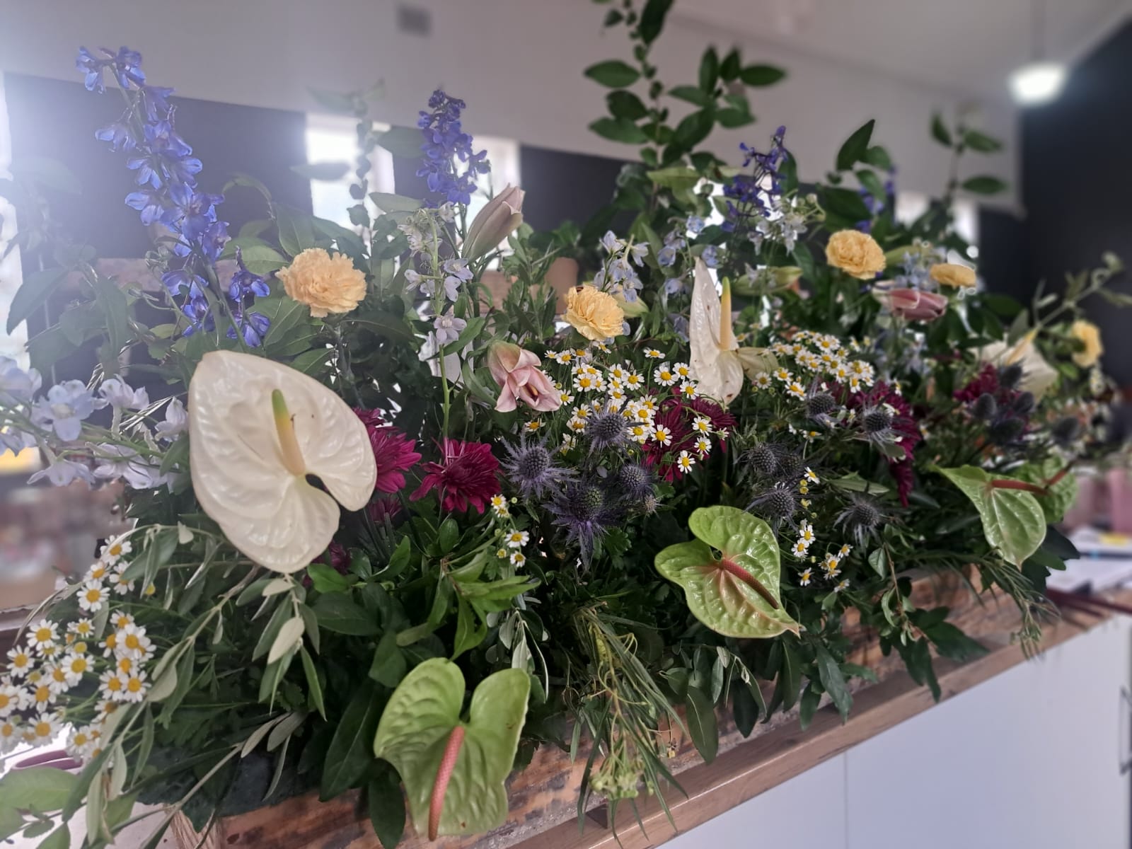 Funeral floral spray
